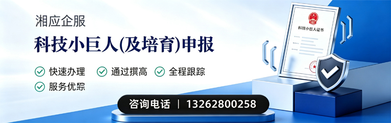 内蒙古科技小巨人及培育企业申报服务
