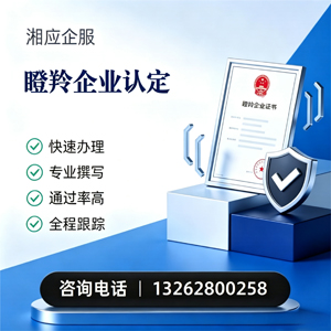 内蒙古瞪羚企业认定申报服务